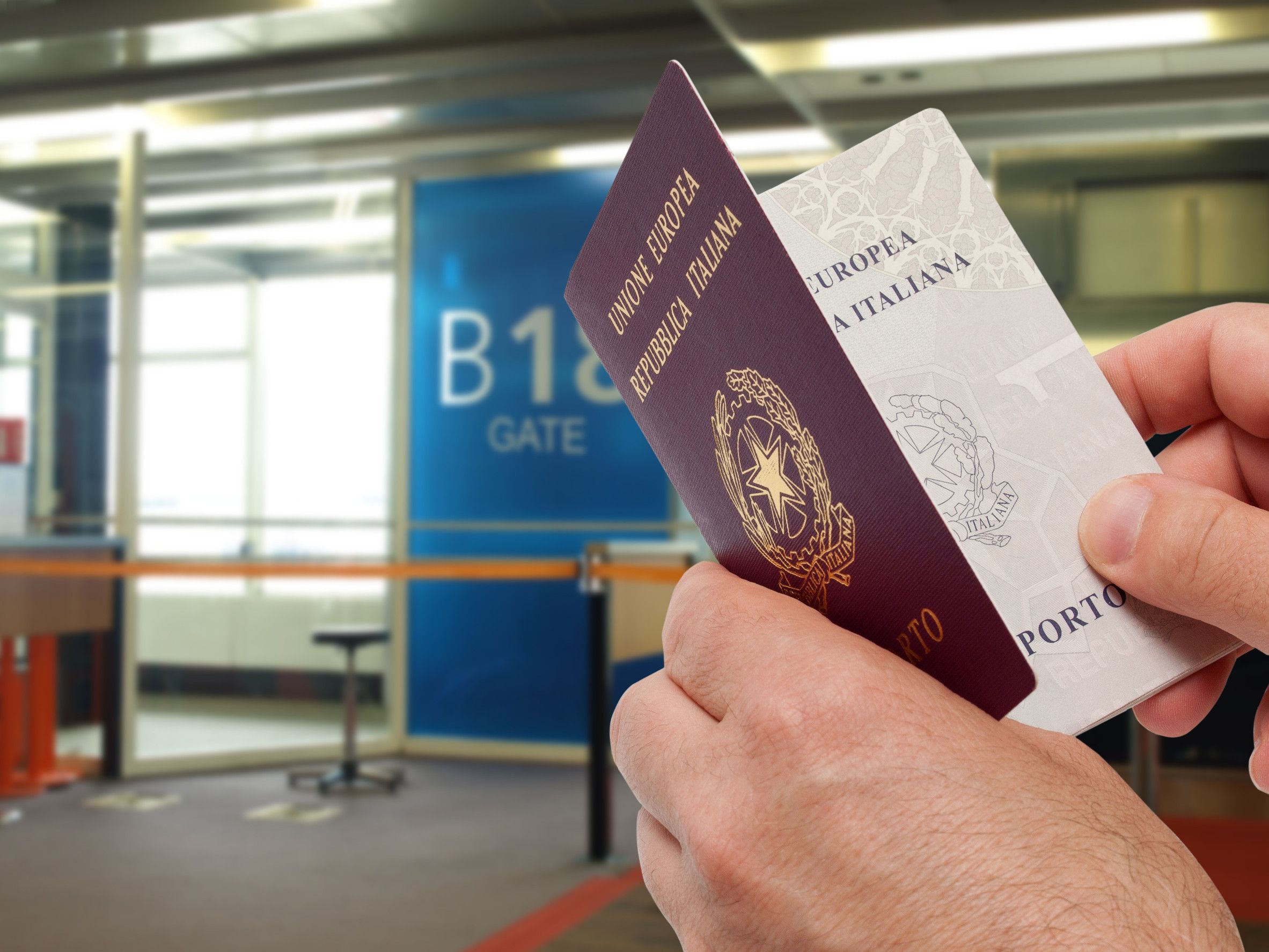 Passport inspection