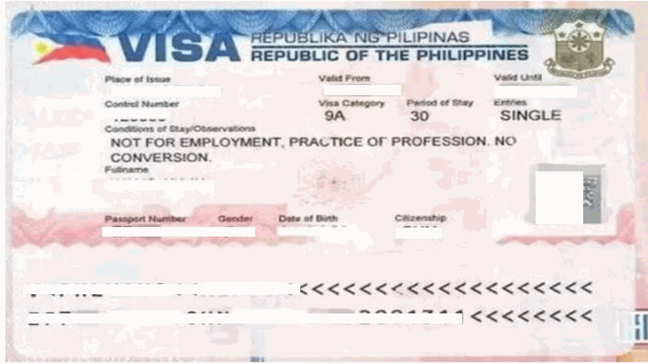Tourist Visa for the Philippines (Eligibility by Citizenship)